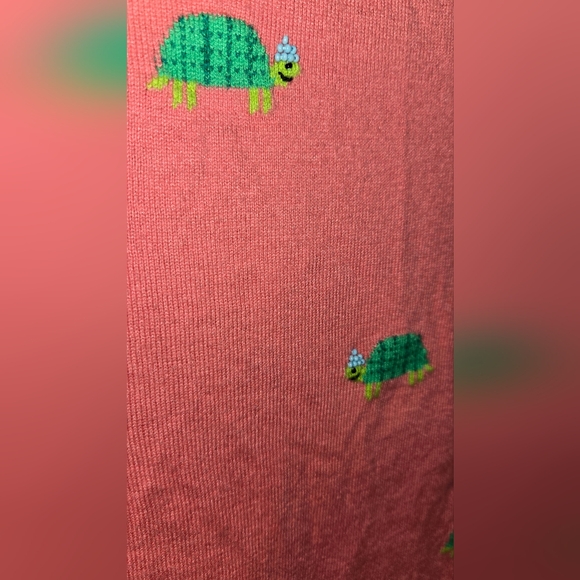 Talbots Turtle Novelty Sweater - Picture 5 of 7